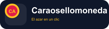 Cara o Sello Moneda Logo